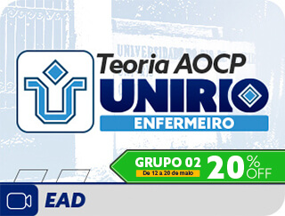 Teoria AOCP - Enfermeiro 2025 - EAD