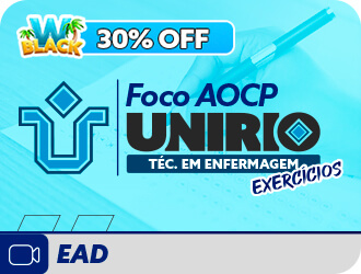 Foco AOCP - UNIRIO Tcnico em Enfermagem- Questes Comentadas  EAD