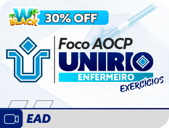 Foco AOCP - UNIRIO Enfermeiro - Questes Comentadas  - EAD