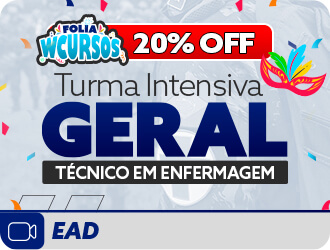Intensiva Geral para T�cnico em Enfermagem - EAD - DESCONTO 20% W FOLIA