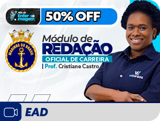 Módulo de Redação - Marinha Oficial Carreira - 2026 - EAD 05 Meses Módulo de Redação - Marinha Oficial Carreira - 2026 - EAD 05 Meses